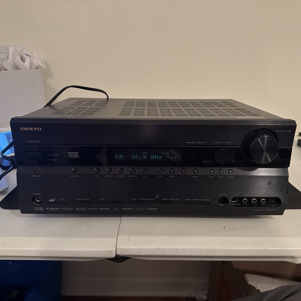 Onkyo TX-SR705 Home Theater AV Receiver 7.1 Tested Working
